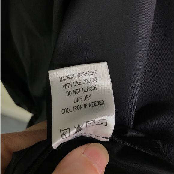 Tyler Boe Top Womens XS Black Off Shoulder Detachable Strap Tie Wrist NWT - Picture 9 of 11